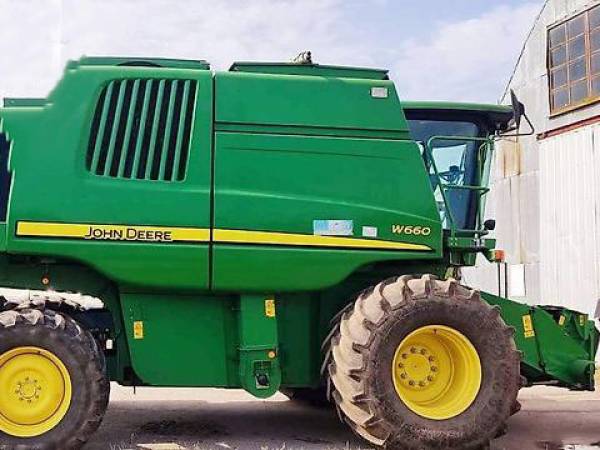 Комбайн John Deere W660 (2008)