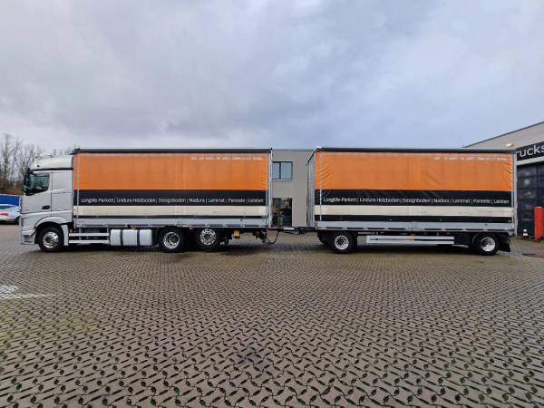 Грузовик штора Mercedes-Benz Actros 2545 (2019)