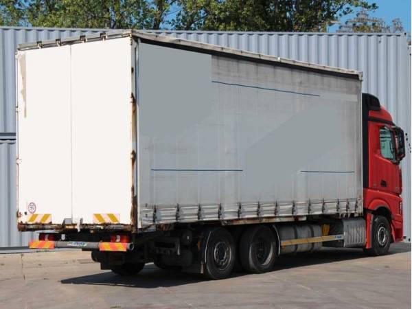 Грузовик штора Mercedes-Benz Actros 2545 (2013)