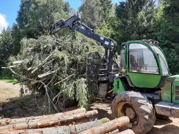 Форвардер лісовий John Deere 1010E (2011)