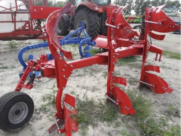 Плуг механический оборотный Unlu 2+1 (120х120) отвал 16" с транспортным колесом