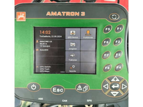 Причіпний обприскувач Amazone UX 11200 (2015)