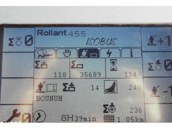 Прес-підбирач Claas Rollant 455 (2014)
