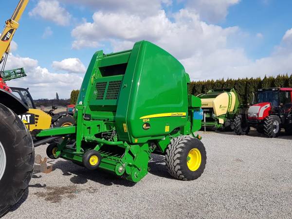 Прес-підбирач рулонний John Deere  854 RotoFlow (2016)