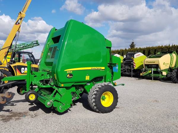 Прес-підбирач рулонний John Deere  854 RotoFlow (2016)