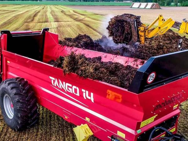 Розкидач органічних добрив METAL-TECH Tango 14 (2025)