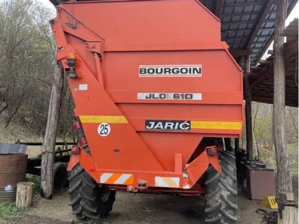 Кукурудзозбриральний комбайн Bourgoin JLD 610 (2008)