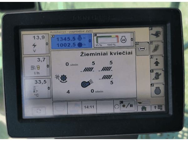 Комбайн John Deere W540 (2013)
