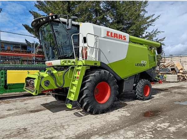 Комбайн Claas Lexion 670 (2014)
