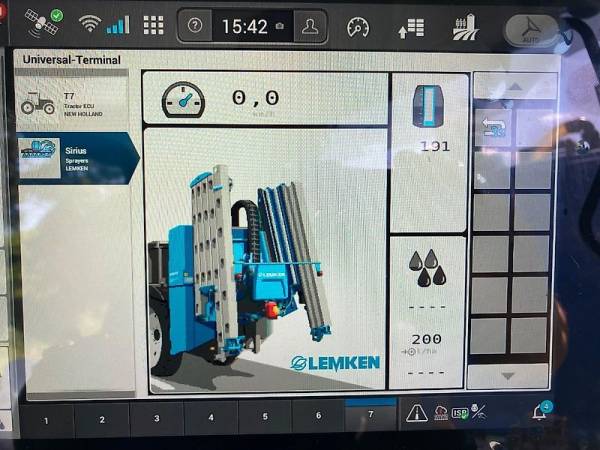 Обприскувач Lemken Sirius 12-1900 (2018)