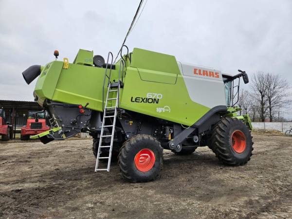 Комбайн Claas Lexion 670 Montana (2014)
