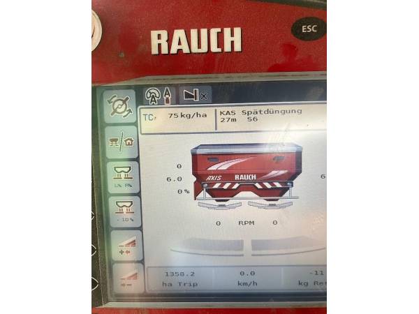 Розкидач добрив Rauch AXIS H 30.1 EMC-W (2013)