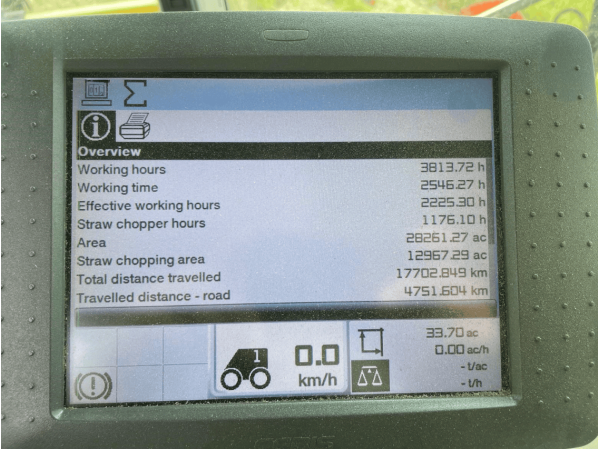 Комбайн Claas Lexion 780 (2014)