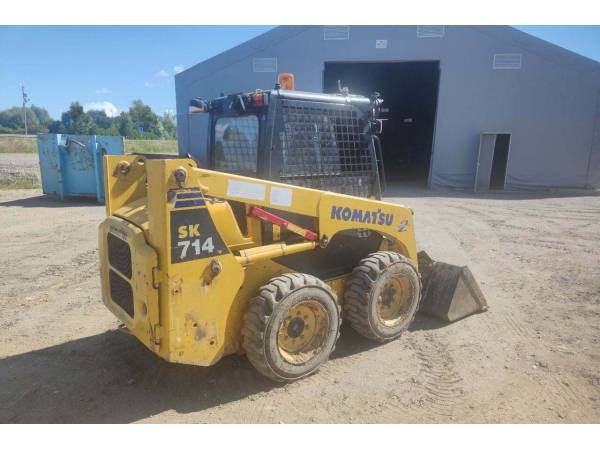 Міні-навантажувач Komatsu SK 714 (2013)