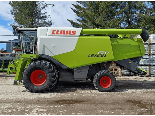 Комбайн Claas Lexion 670 (2014)