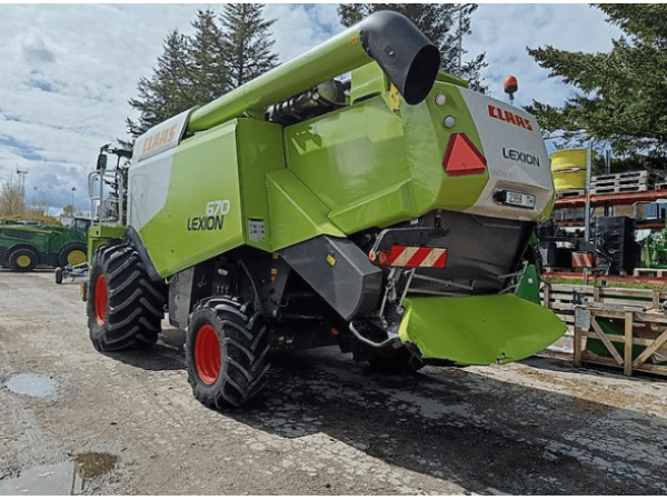 Комбайн Claas Lexion 670 (2014)