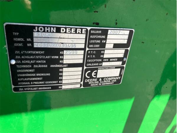 Жатка зернова John Deere 630R (2007)